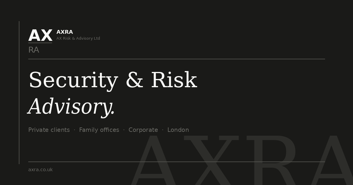 AXRA — Security & Risk Advisory London | AX Risk & Advisory